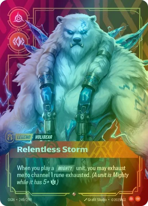 Relentless Storm (Volibear) - 249/298 [Origins] [Foil]
