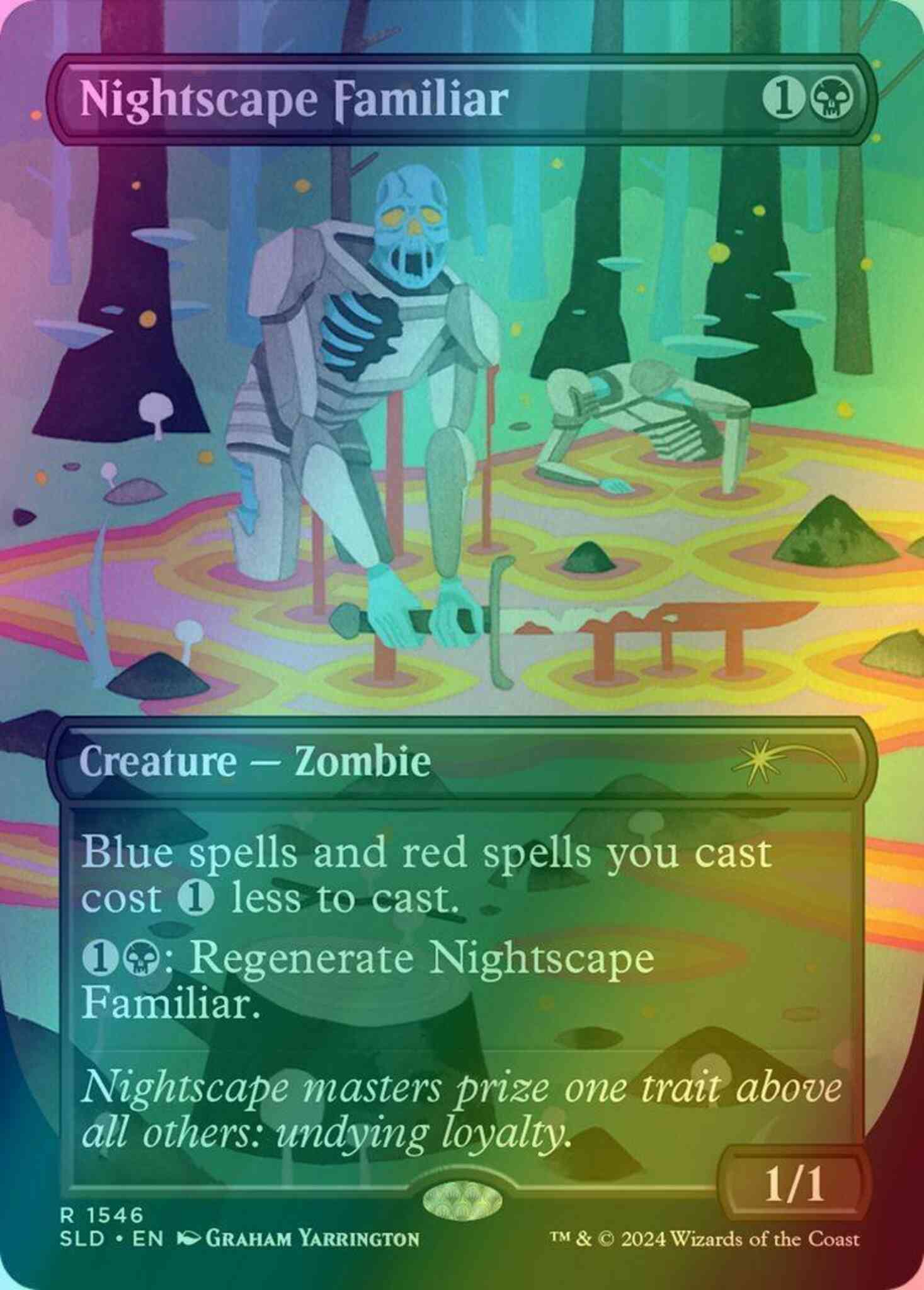 Nightscape Familiar [1546] [Borderless] [Prismatic Nightmares