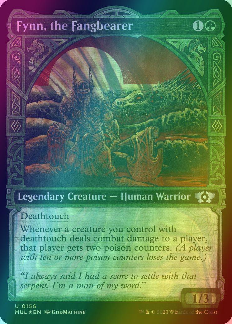 Fynn, the Fangbearer [156] [Planar Showcase] [Multiverse Legends] [Halo Foil]