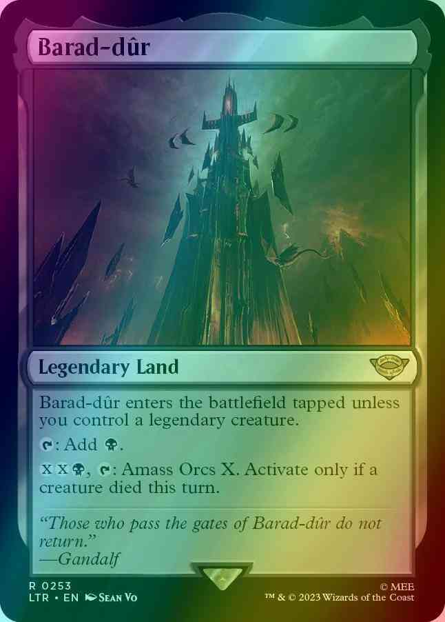 Barad-dûr [253] [The Lord of the Rings: Tales of Middle-earth] [Foil]