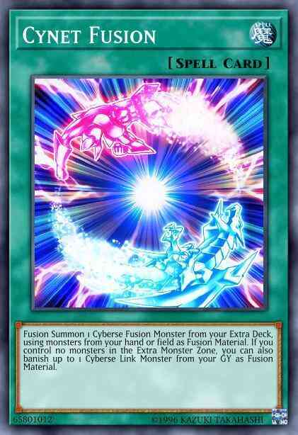 Cynet Fusion - SOFU-EN050 - Rare - 1st Edition