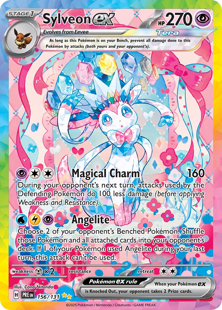 Sylveon ex - 156/131 - Special Illustration Rare [sv085-156] [Ultra]