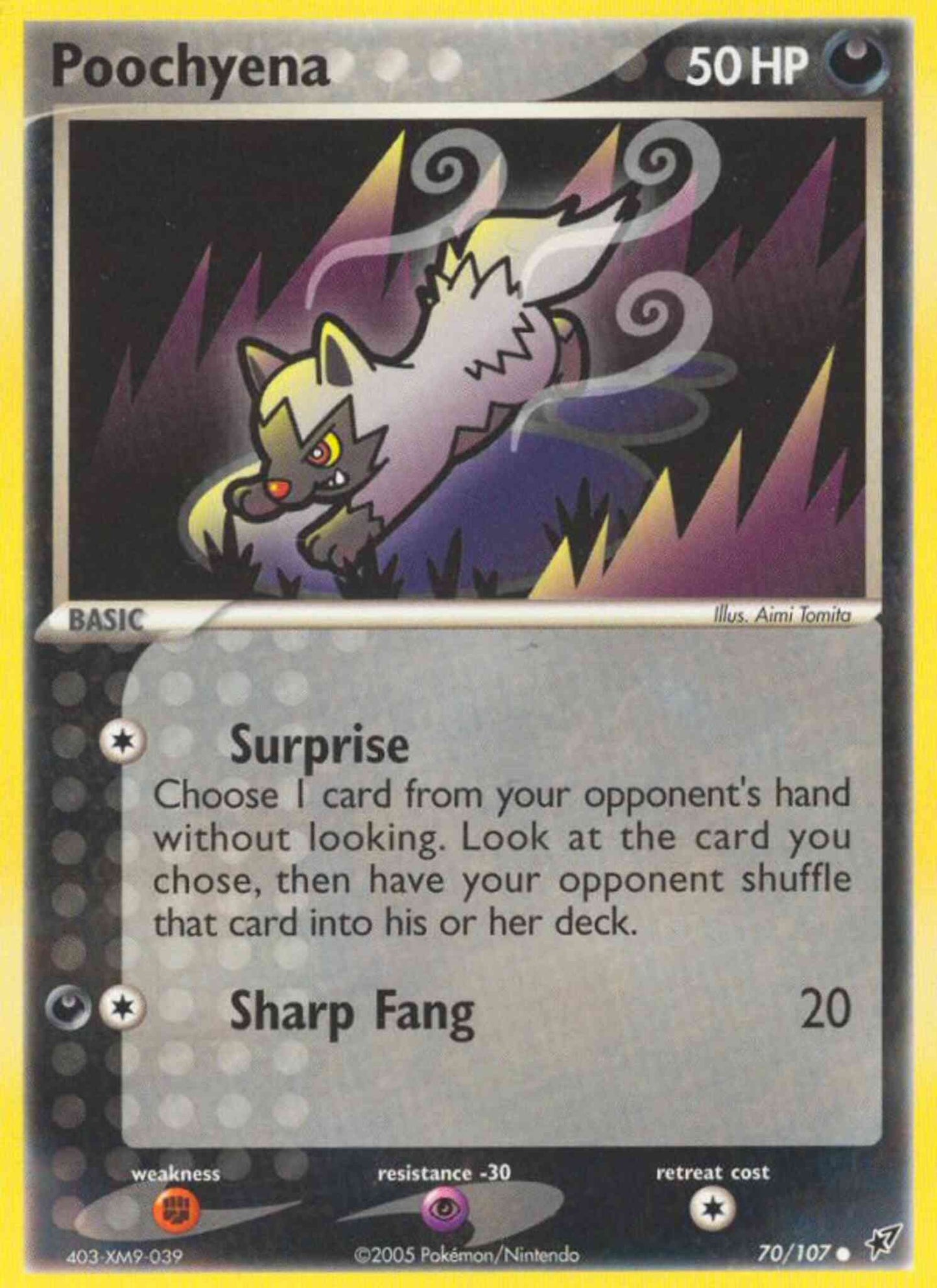 Poochyena - 70/107 - Common [ex8-70] [Reverse Holo]