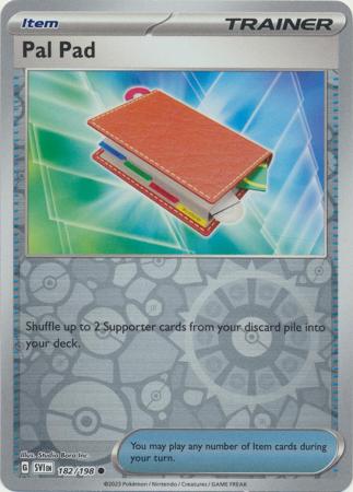 Pal Pad - 182/198 - Common [sv01-182] [Reverse Holo]