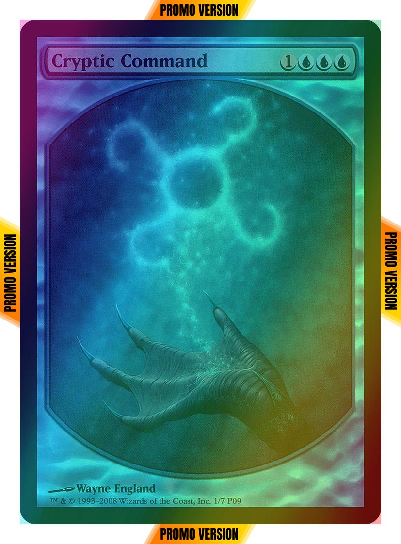 Cryptic Command [1] [Magic Player Rewards 2009] [Foil]