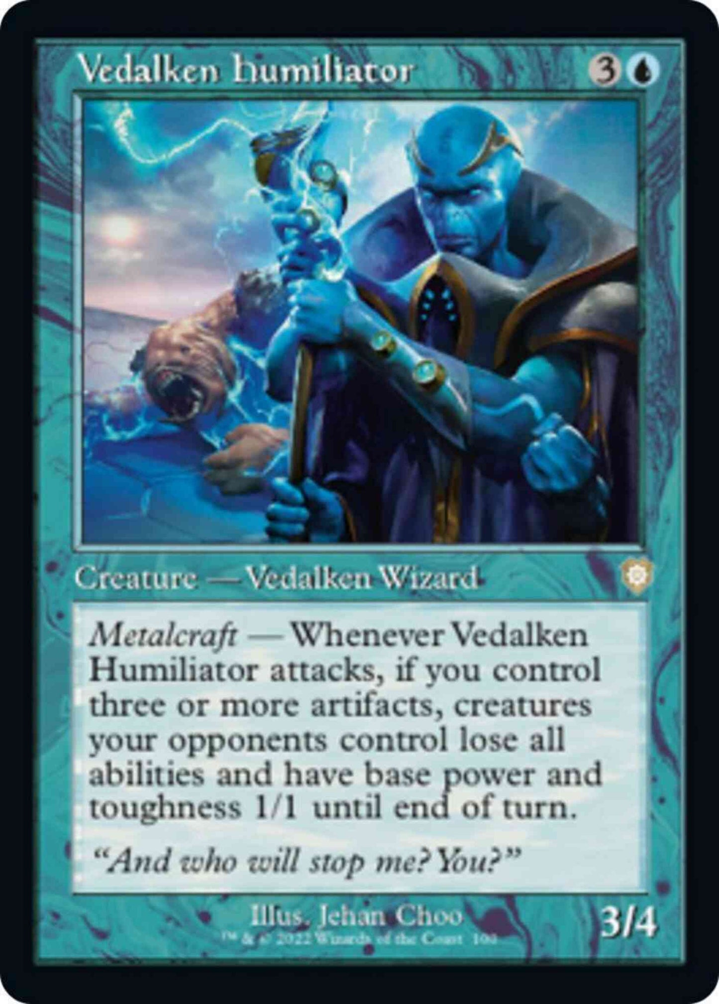Vedalken Humiliator [100] [Retro Frame] [The Brothers' War: Commander] [Non-Foil]