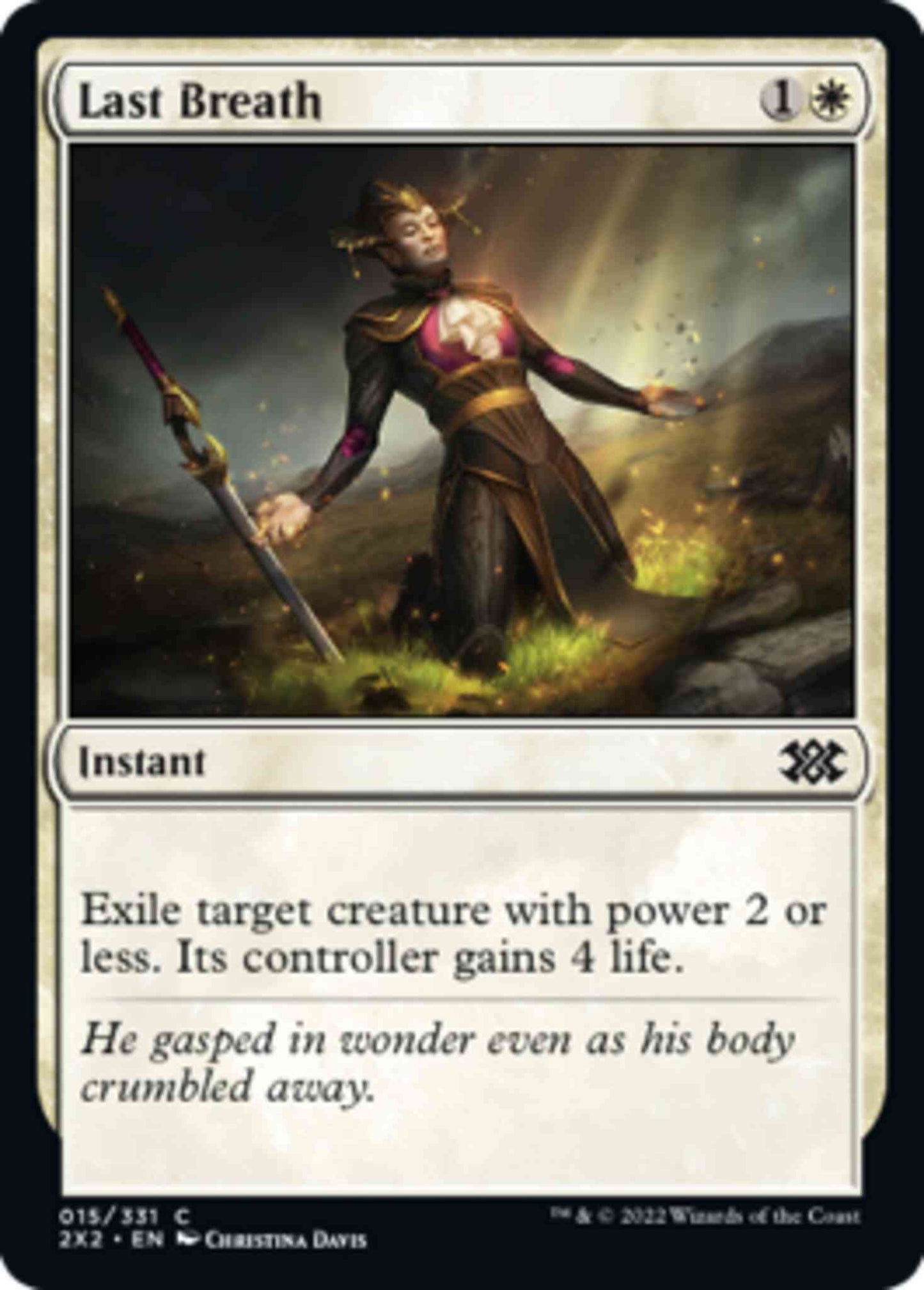 Last Breath [15] [Double Masters 2022] [Non-Foil]