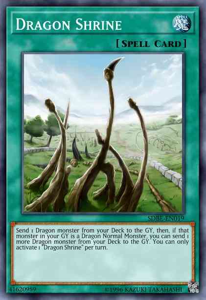 Dragon Shrine - LED3-EN010 - Common - 1st Edition
