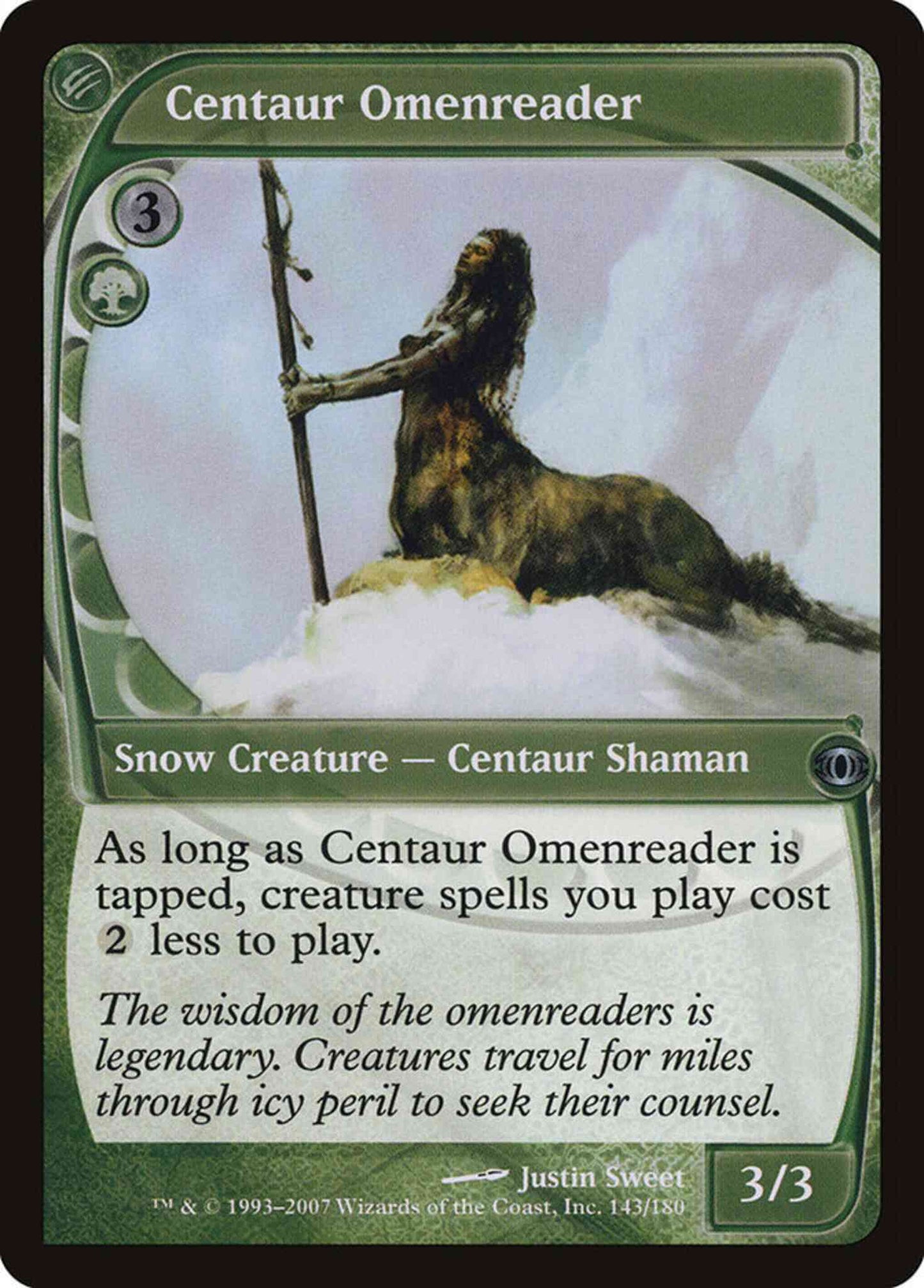 Centaur Omenreader [143] [Future Sight] [Non-Foil]