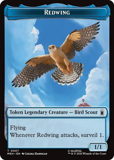 Redwing Token (07) // Zabu Token (16) [Marvel Super Heroes: Tokens] [Non-Foil]