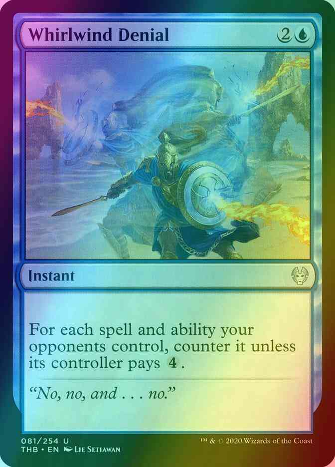 Whirlwind Denial [81] [Theros Beyond Death] [Foil]
