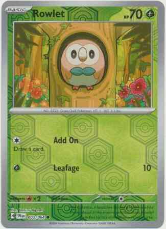 Rowlet - 003/064 - Common [sv065-003] [Reverse Holo]