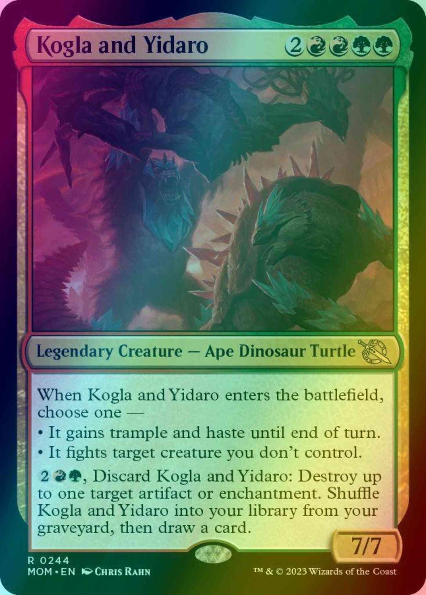 Kogla and Yidaro [244] [March of the Machine] [Foil]