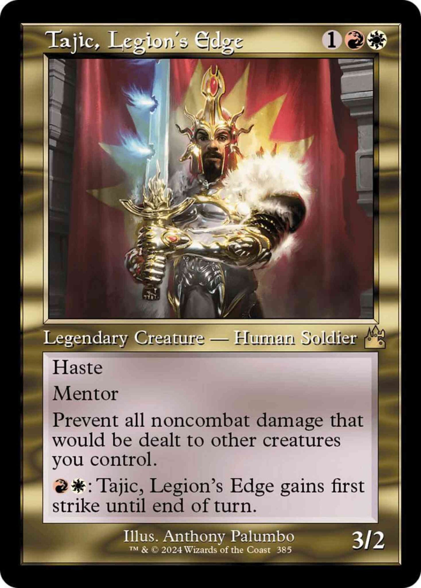 Tajic, Legion's Edge [385] [Retro Frame] [Ravnica Remastered] [Non-Foil]