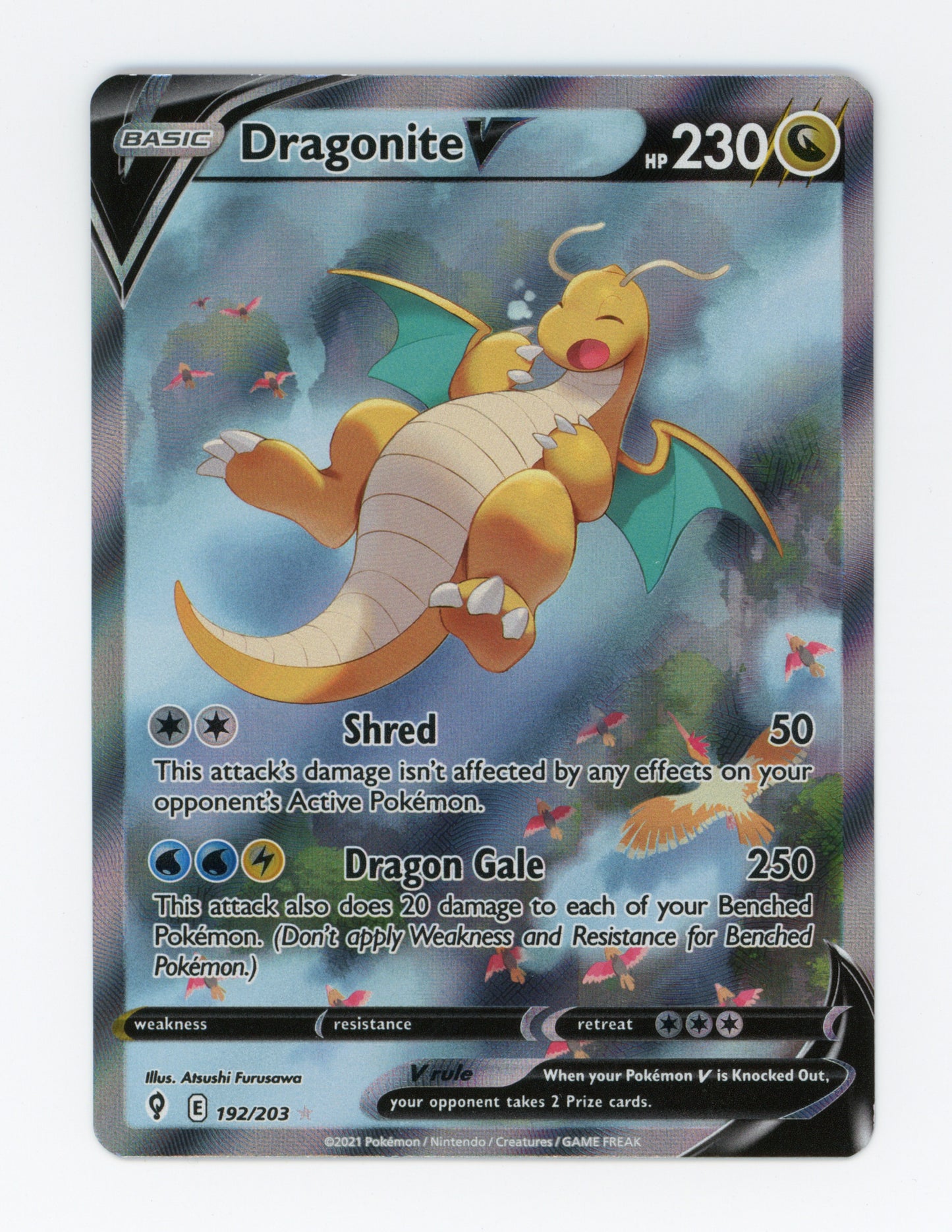 Dragonite V — Rare Ultra — ID 19038