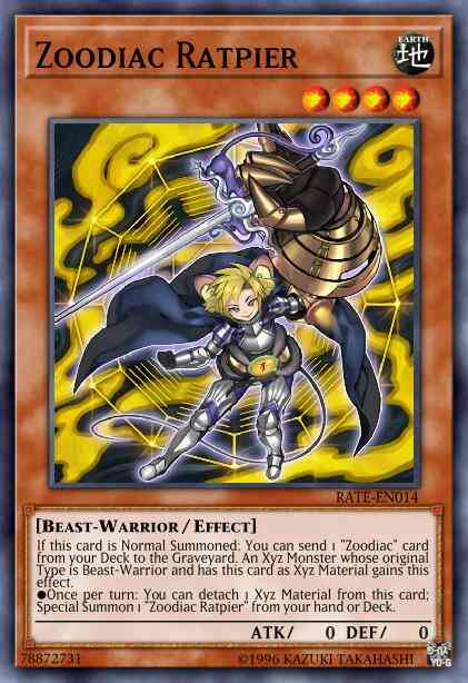 Zoodiac Ratpier - RATE-EN014 - Super Rare - Unlimited