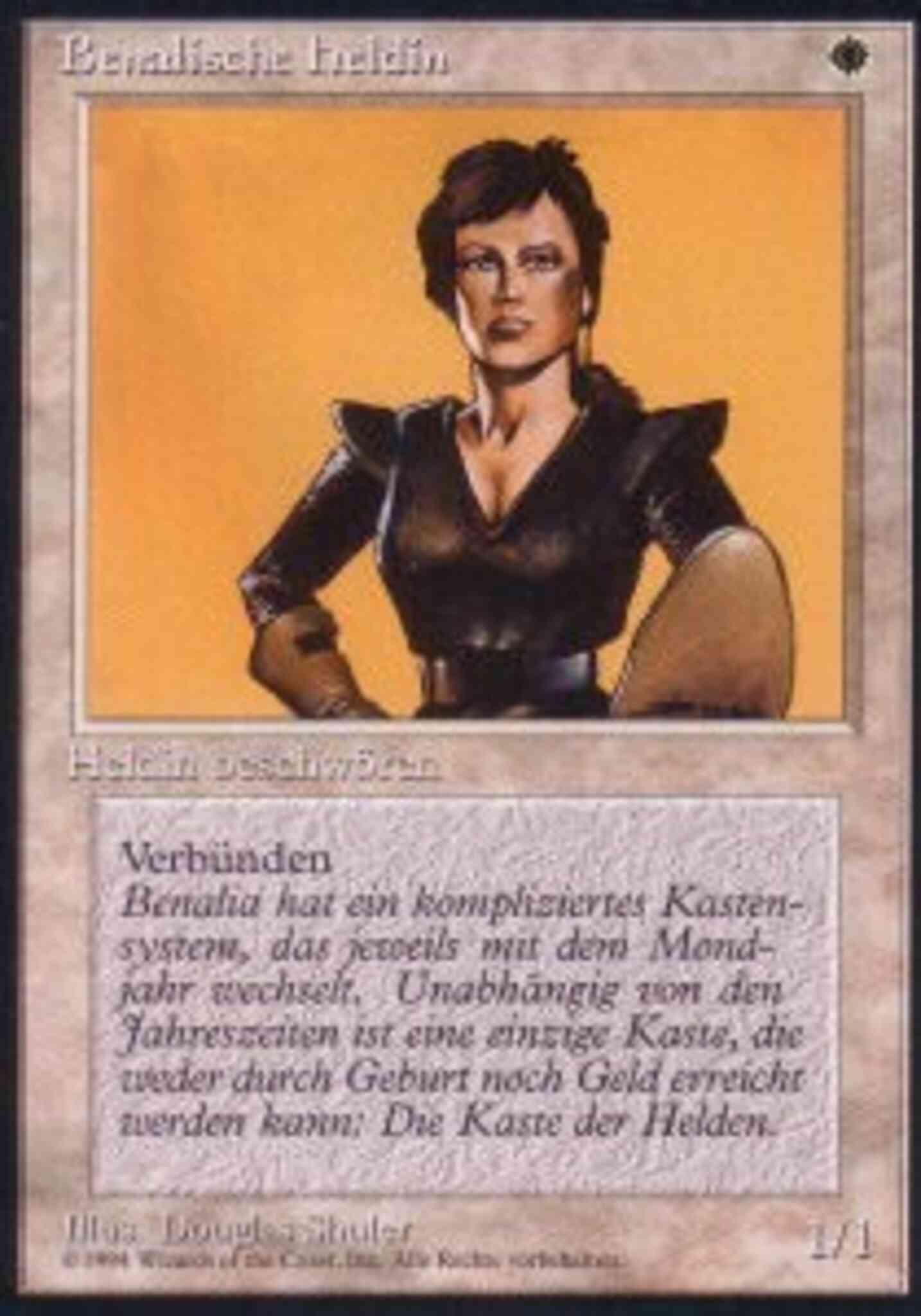 Benalish Hero - German [4] [Foreign Black Border: German] [Non-Foil]