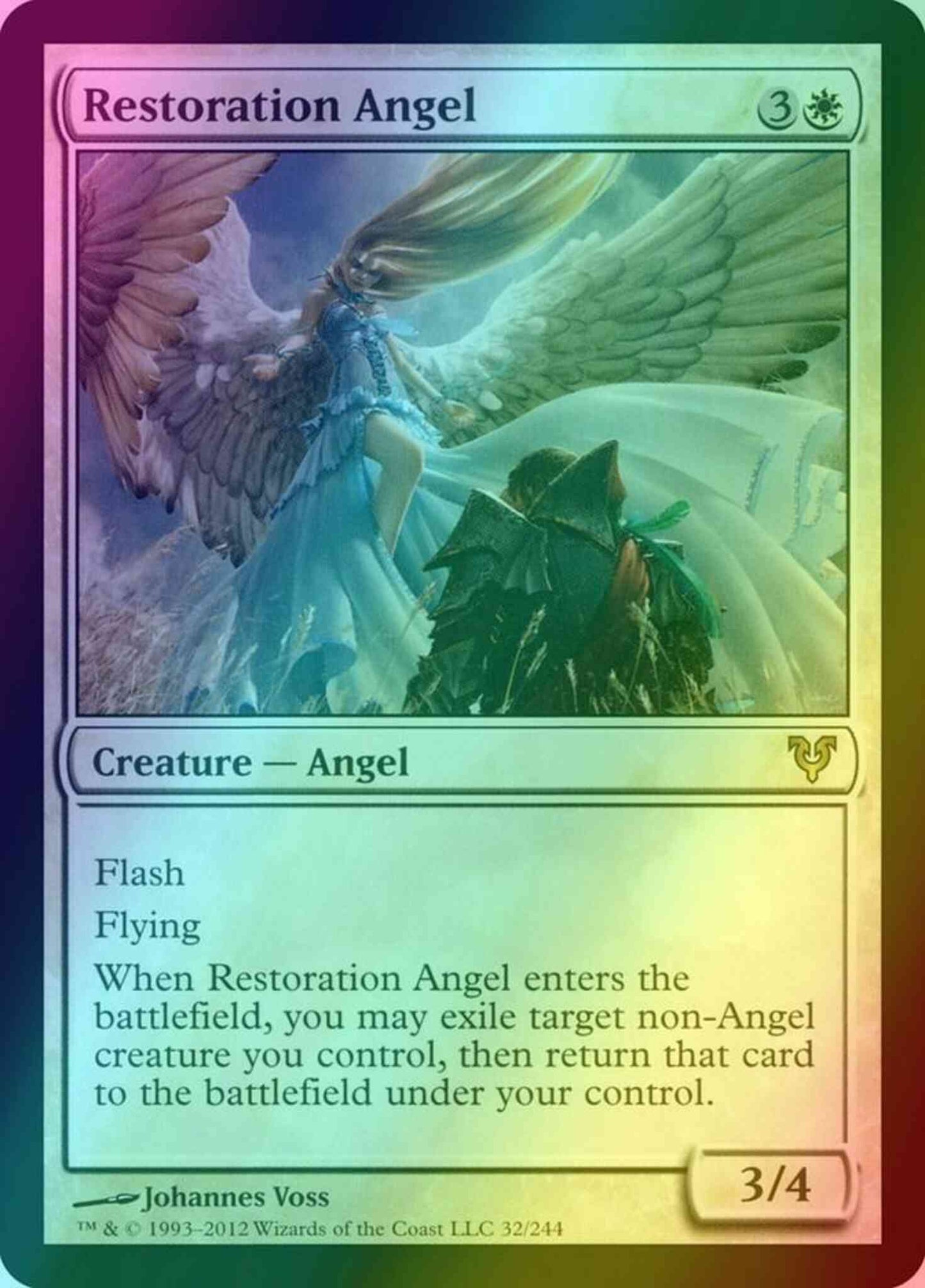Restoration Angel [32] [Avacyn Restored] [Foil]