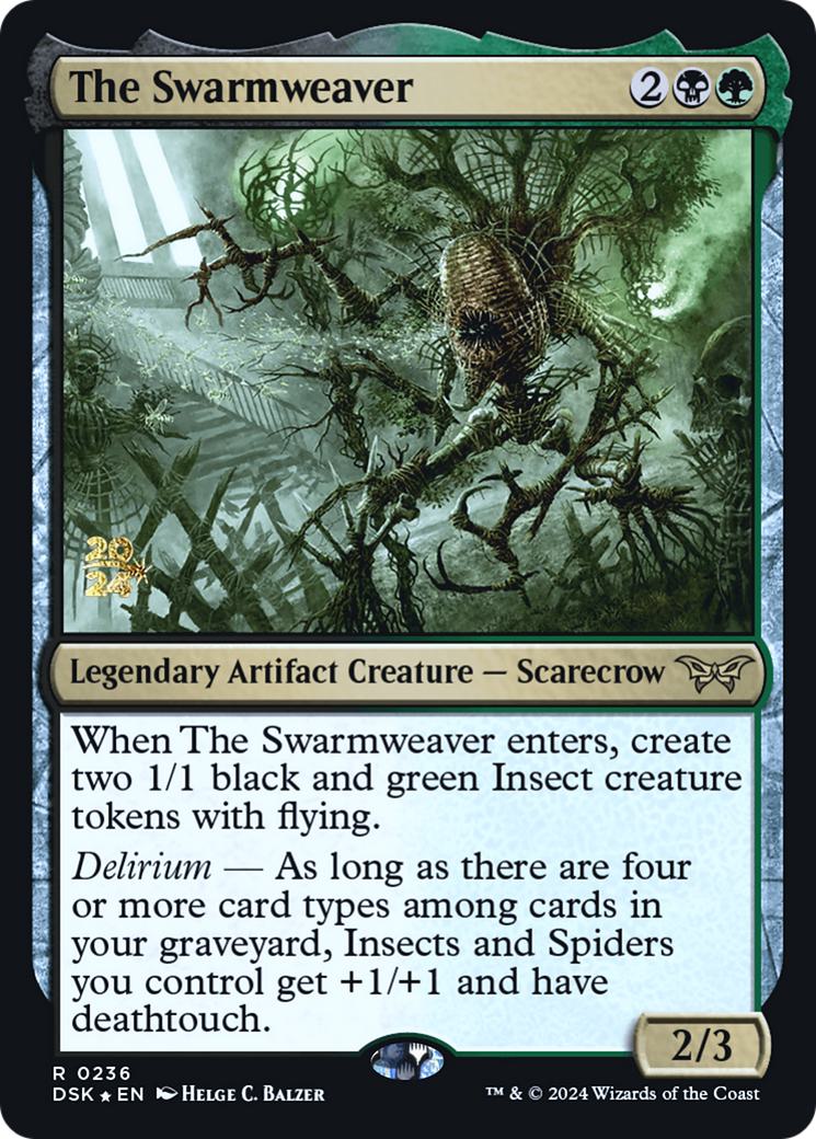 The Swarmweaver [236s] [Prerelease] [Duskmourn: House of Horror: Promos] [Foil]