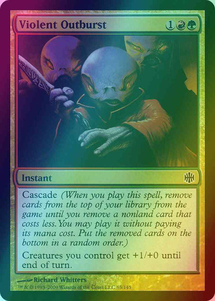 Violent Outburst [63] [Alara Reborn] [Foil] – Face to Face Games