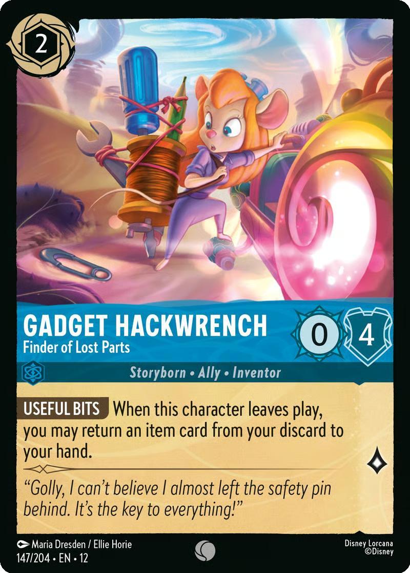 Gadget Hackwrench - Finder of Lost Parts - 147/204 [Wilds Unknown] [Non-Foil]