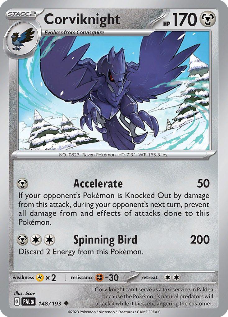 Corviknight - 148/193 - Uncommon [sv02-148] [Non-Holo]