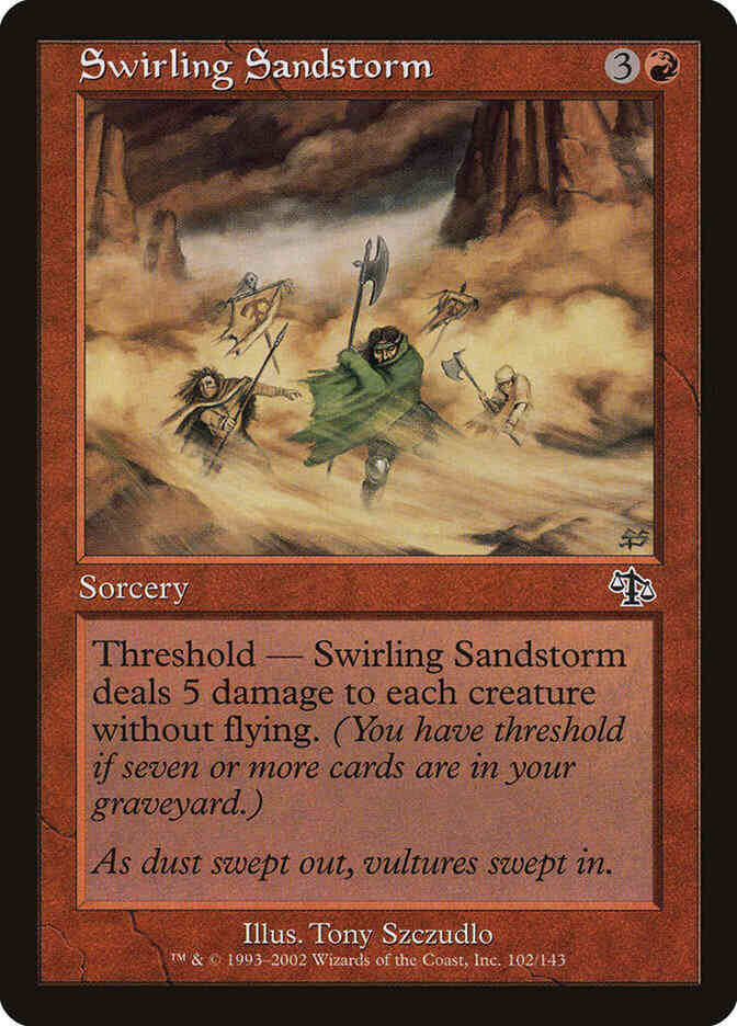 Swirling Sandstorm [102] [Judgment] [Non-Foil]