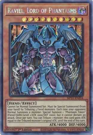 Raviel, Lord of Phantasms - MP21-EN254 - Prismatic Secret Rare - 1st Edition