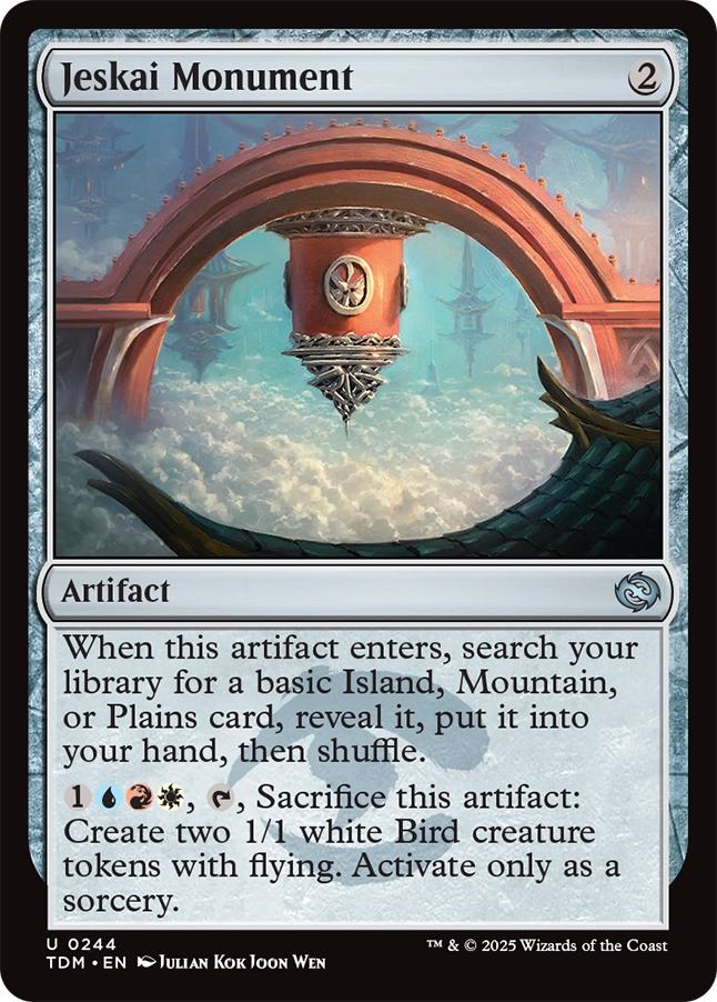 Jeskai Monument [244] [Tarkir: Dragonstorm] [Non-Foil]
