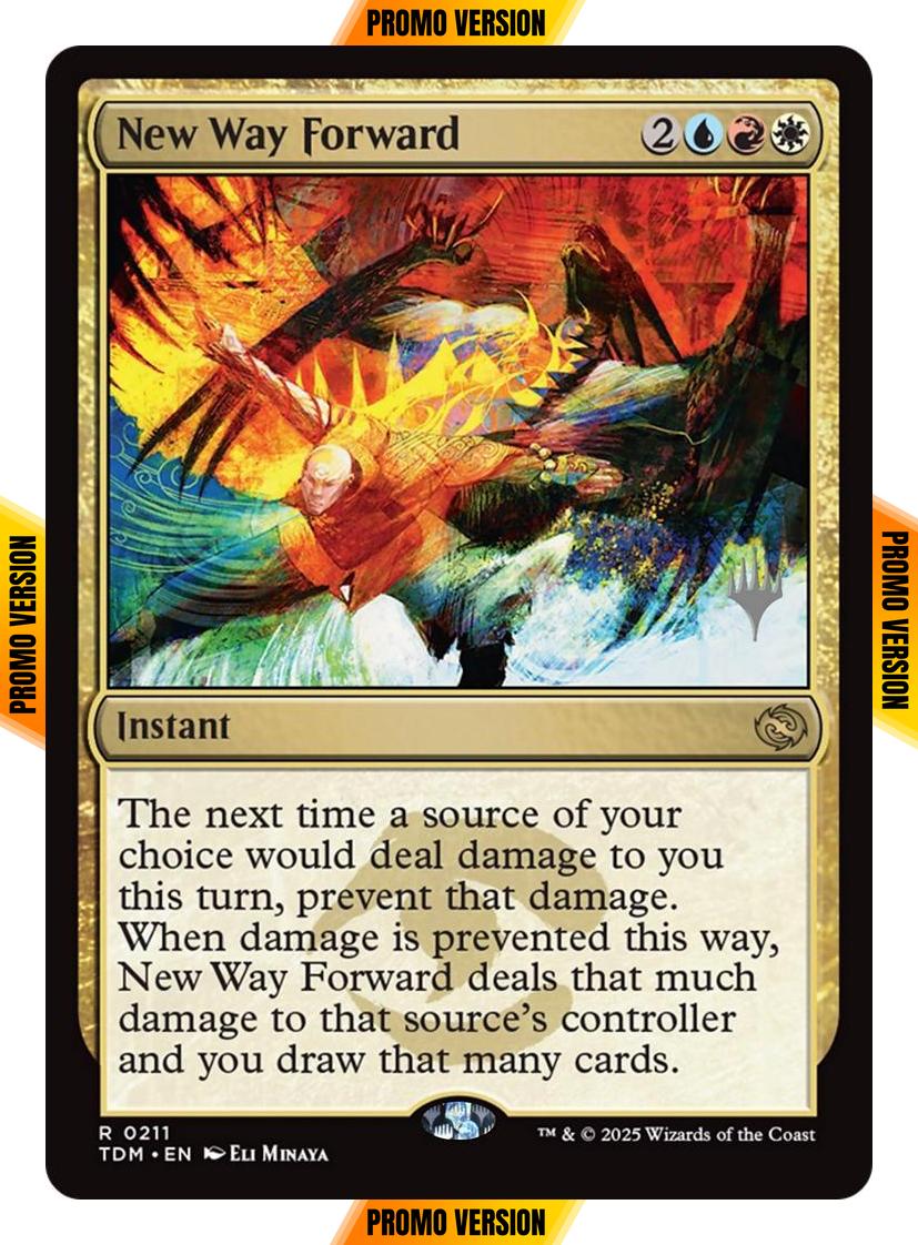 New Way Forward [211p] [Promo Pack] [Tarkir: Dragonstorm: Promos] [Non-Foil]
