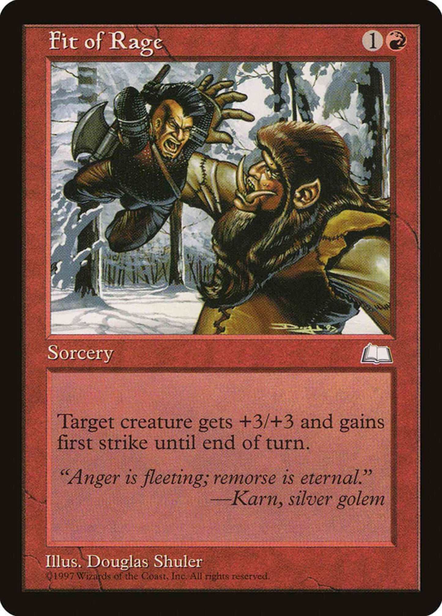 Fit of Rage [102] [Weatherlight] [Non-Foil]