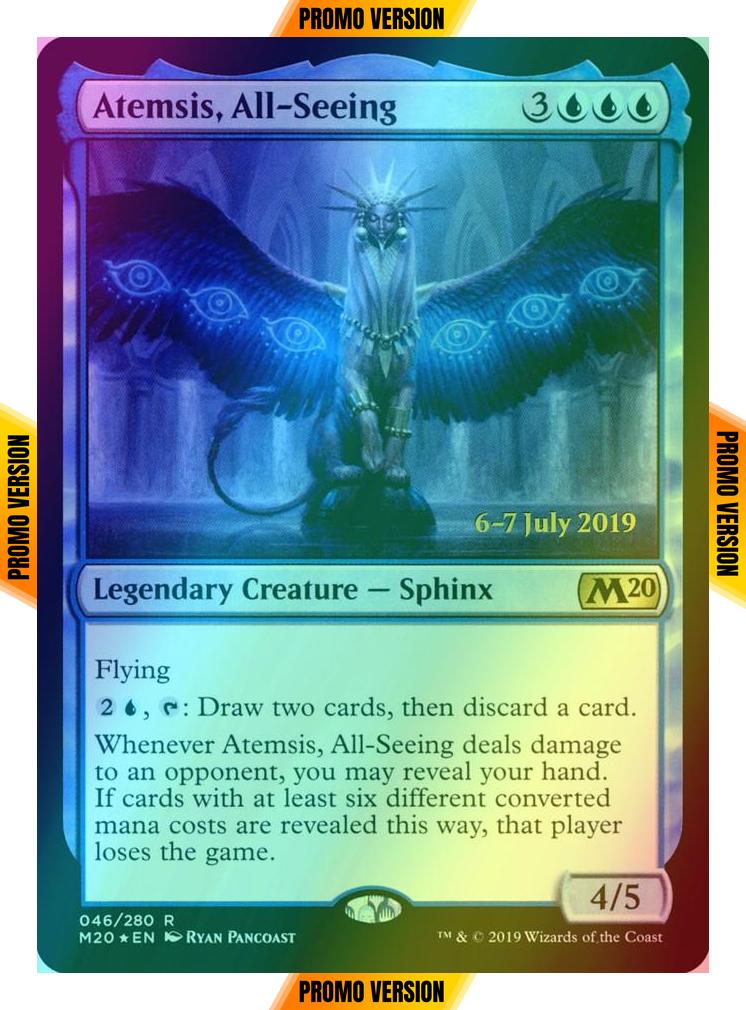Atemsis, All-Seeing [46s] [Core Set 2020 Promos] [Foil]