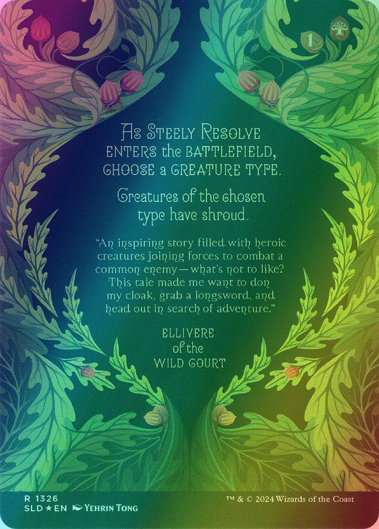 Steely Resolve // Steely Resolve [1326] [Borderless] [The Fairest