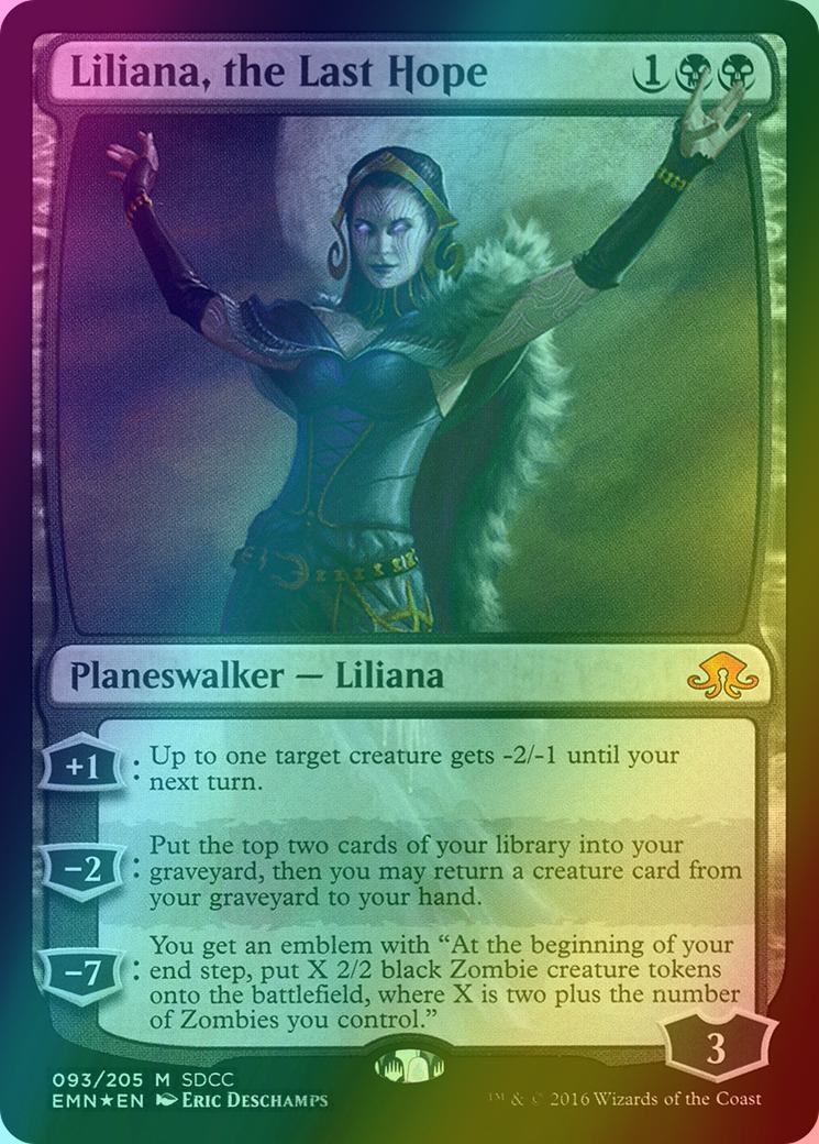 Liliana, the Last Hope [93] [San Diego Comic-Con 2016] [Foil]