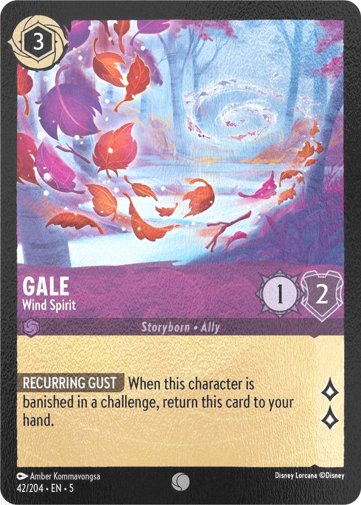Gale - Wind Spirit - 42/204 [Shimmering Skies] [Cold Foil]