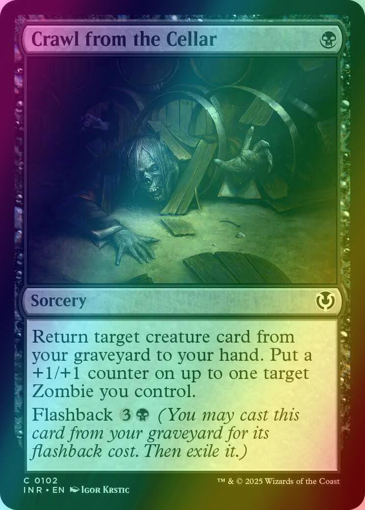Crawl from the Cellar [102] [Innistrad Remastered] [Foil]