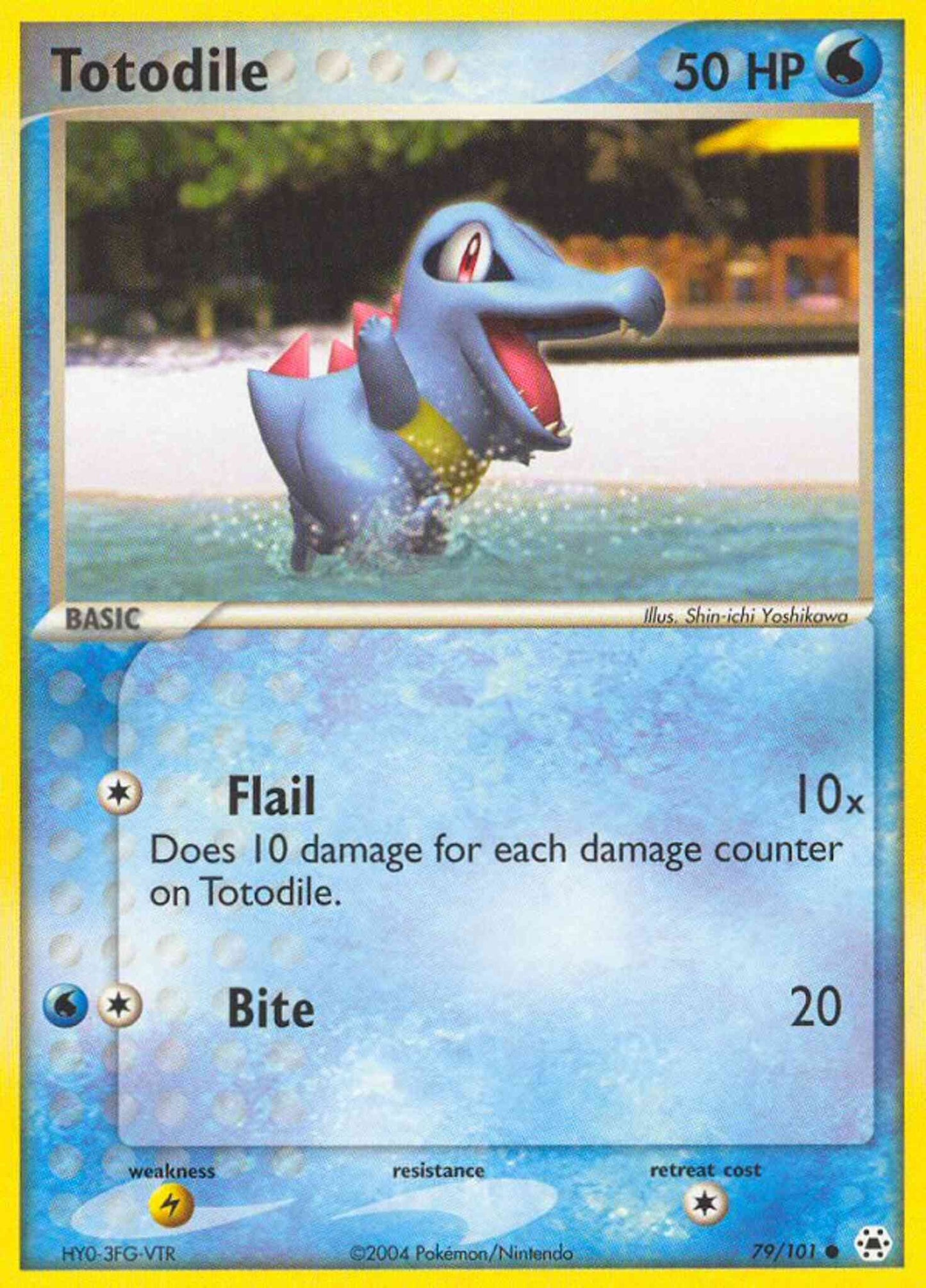 Totodile - 79/101 - Common [ex5-79] [Reverse Holo]