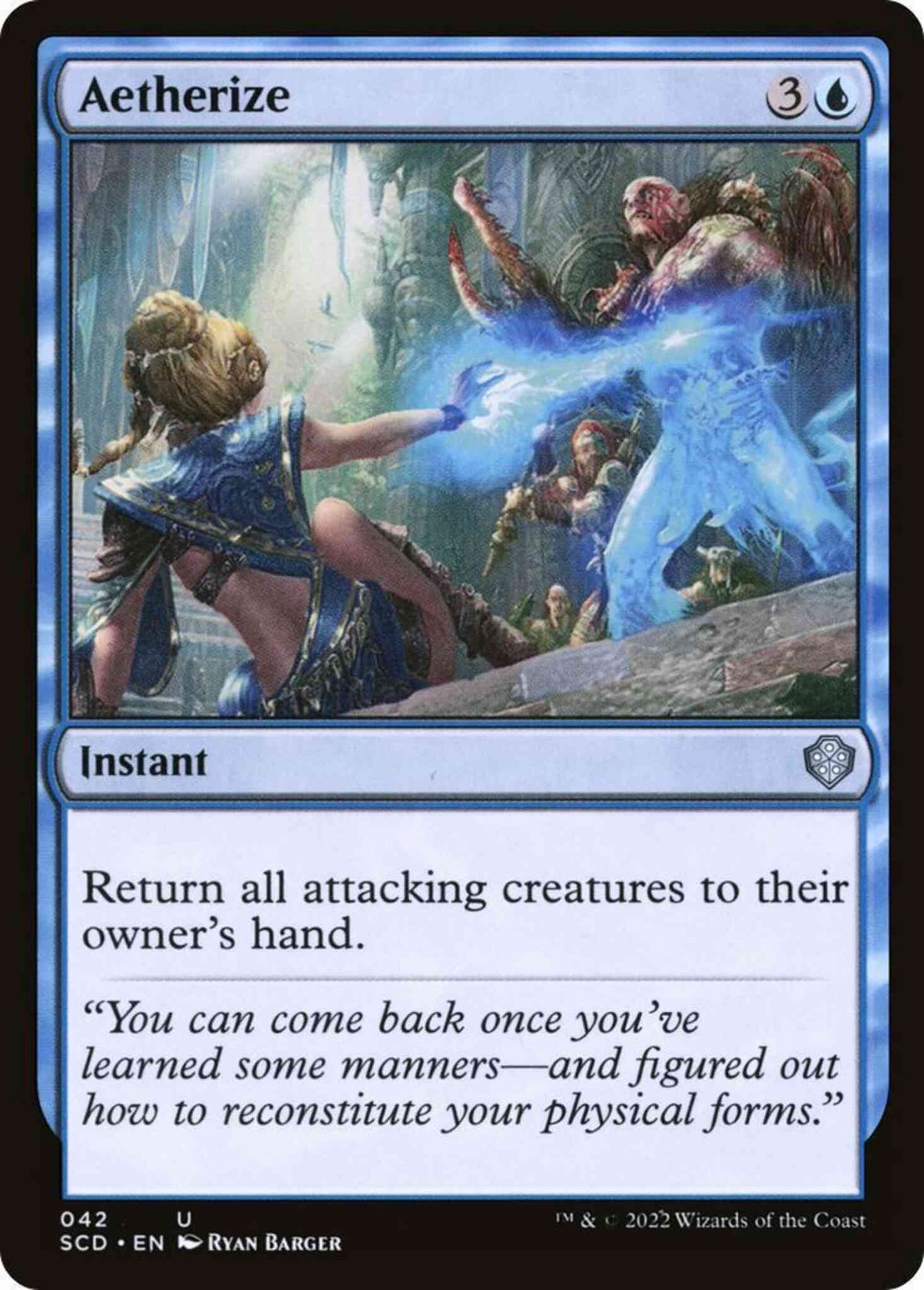 Aetherize [42] [Starter Commander Decks] [Non-Foil]
