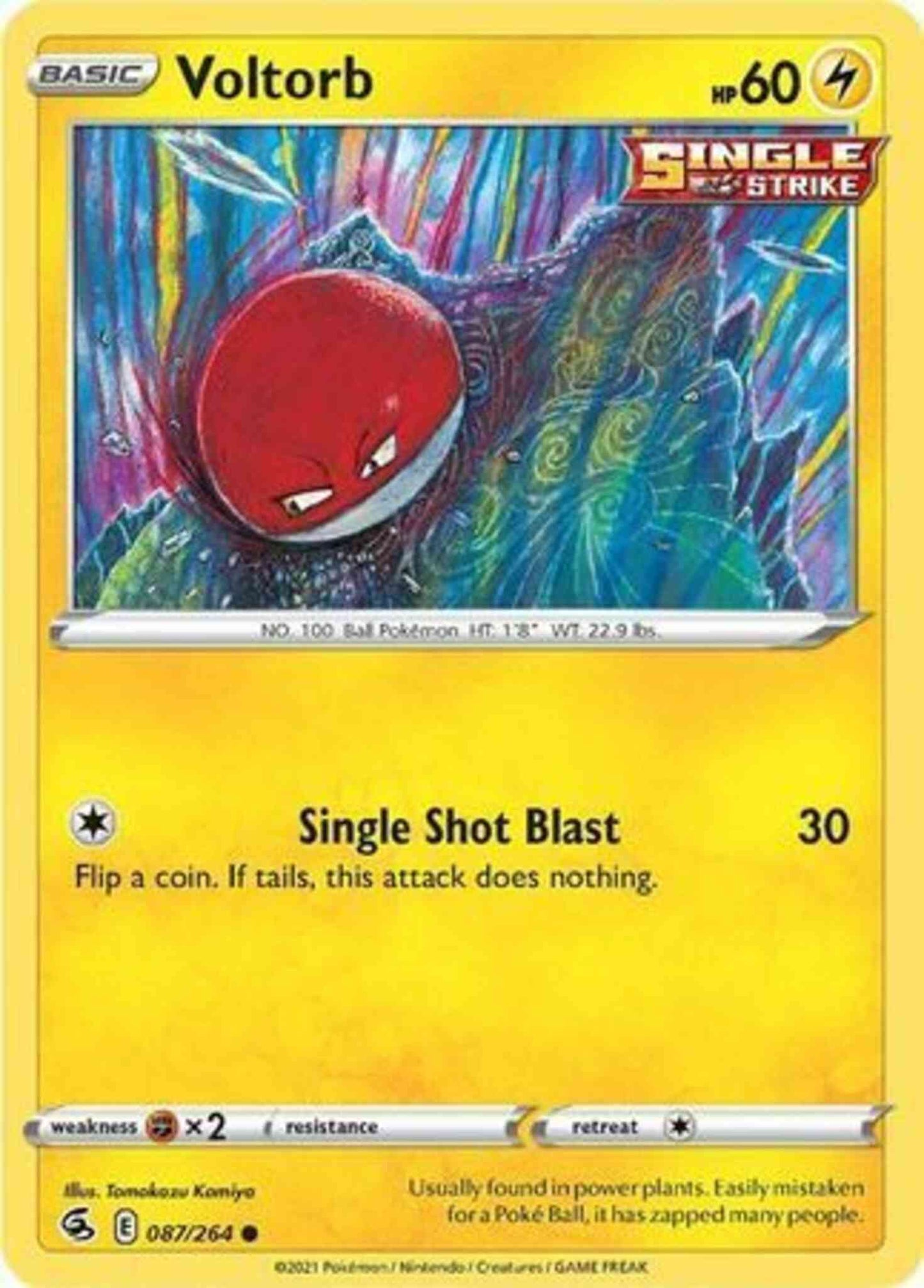 Voltorb - 087/264 - Common [SWSH8-087] [Non-Holo]