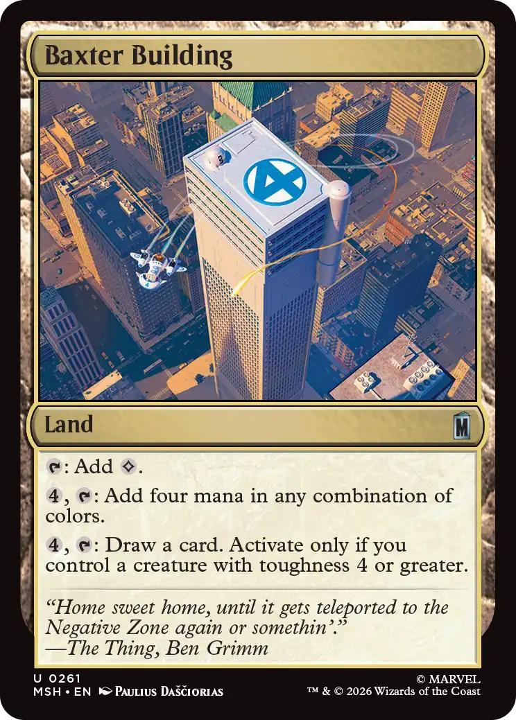 Baxter Building [261] [Marvel Super Heroes] [Non-Foil]