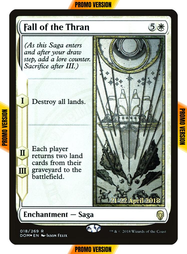 Fall of the Thran [18s] [Dominaria Promos] [Foil]