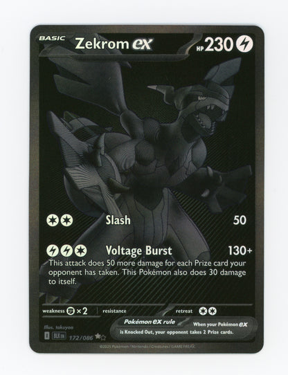 Zekrom ex — Black White Rare — ID 18998