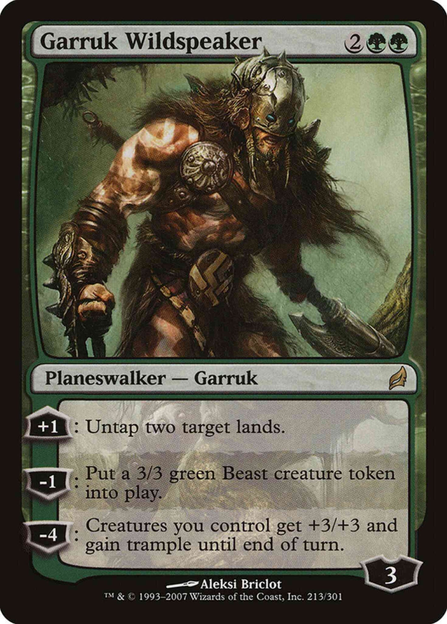 Garruk Wildspeaker [213] [Lorwyn] [Non-Foil]