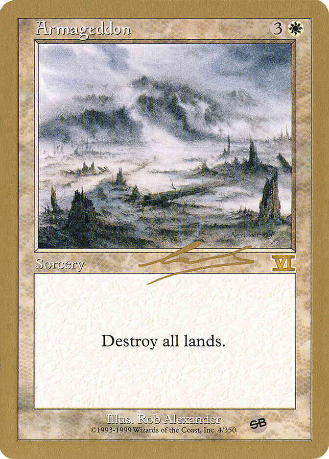 Armageddon [nl4sb] [World Championship Decks 2000] [Non-Foil]