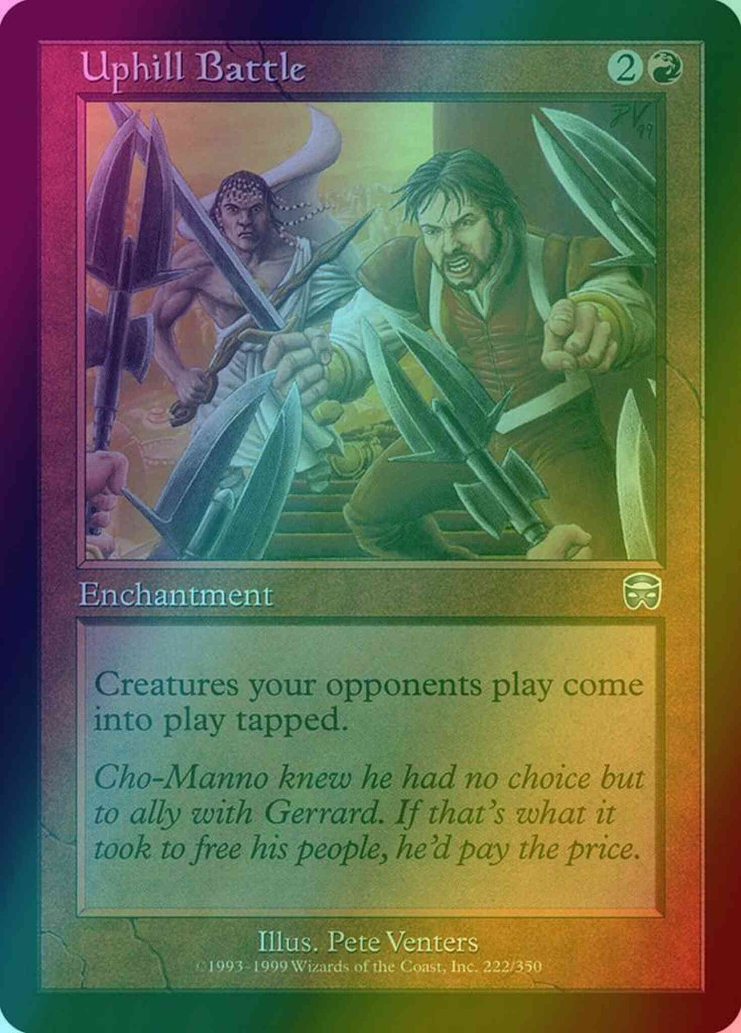 Uphill Battle [222] [Mercadian Masques] [Foil]