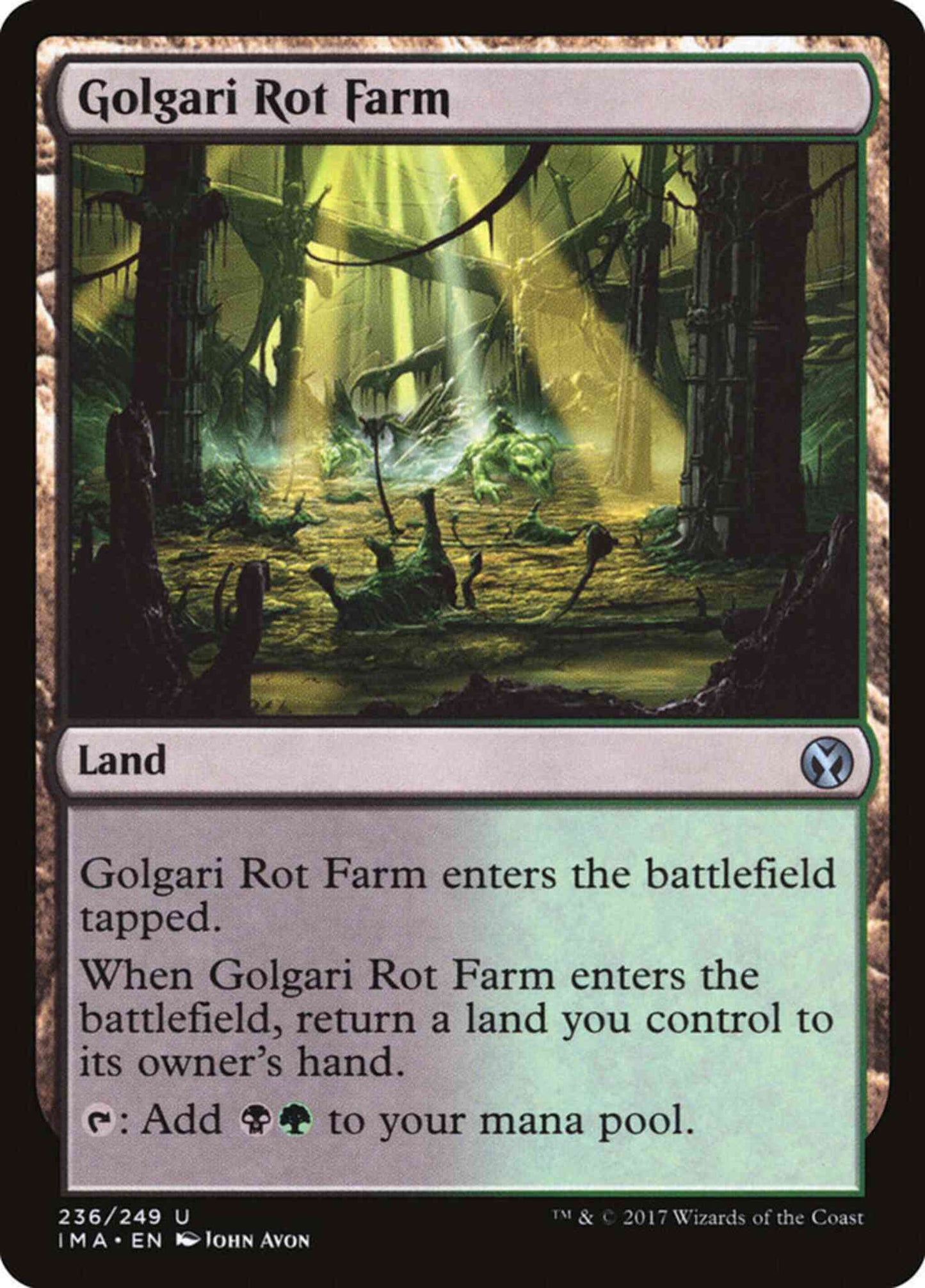 Golgari Rot Farm [236] [Iconic Masters] [Non-Foil]