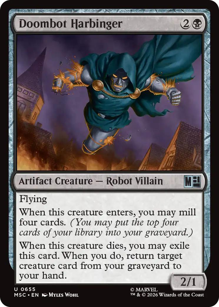 Doombot Harbinger [655] [Jumpstart] [Marvel Super Heroes: Commander] [Non-Foil]