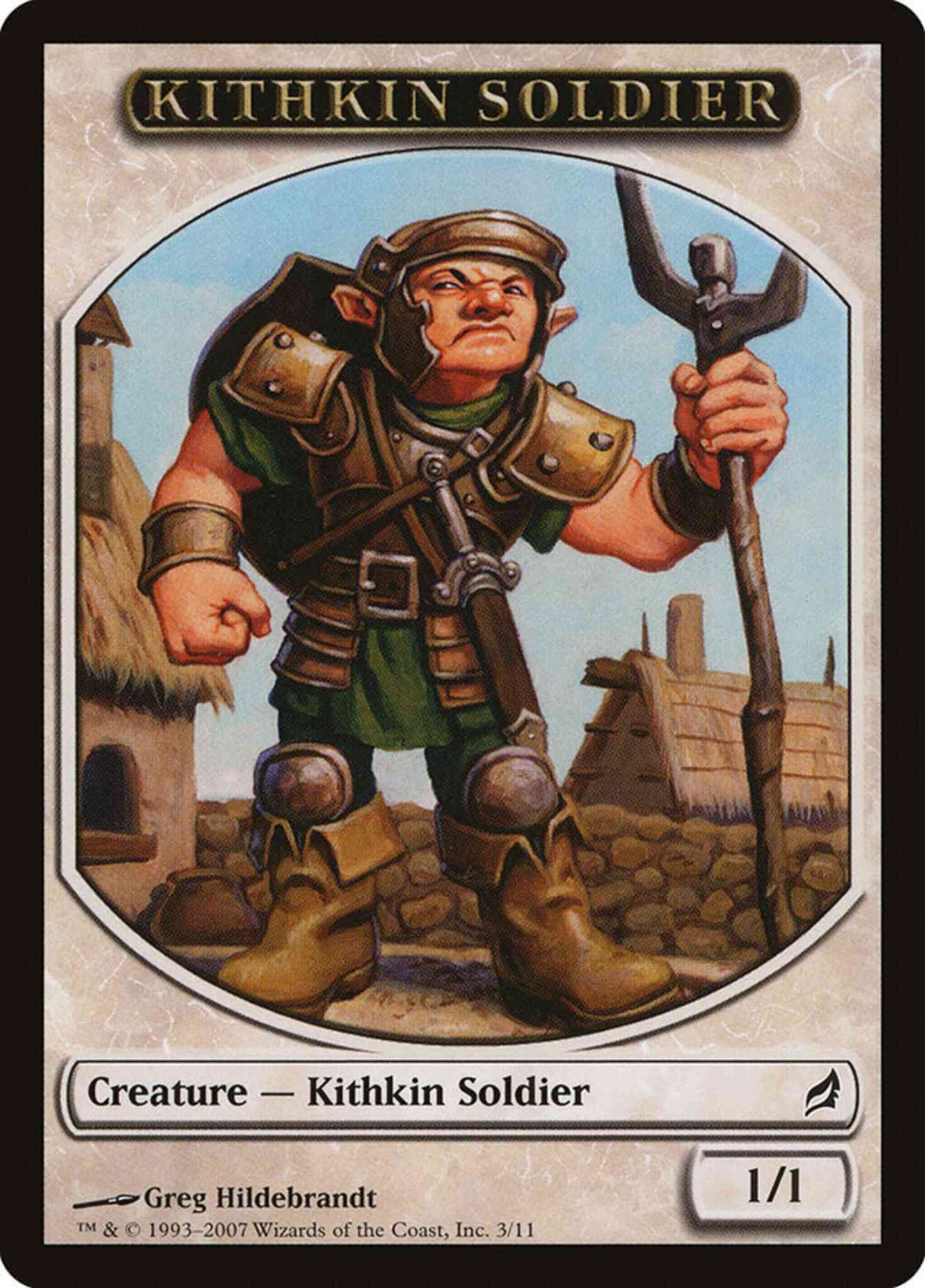 Kithkin Soldier Token [03] [Lorwyn Tokens] [Non-Foil]
