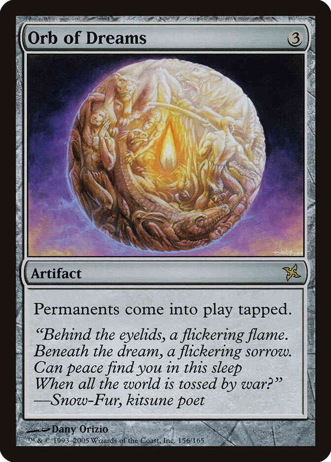 Orb of Dreams [156] [Betrayers of Kamigawa] [Non-Foil]