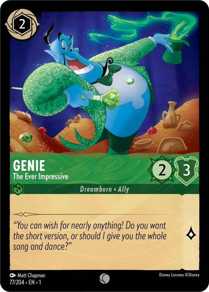 Genie - The Ever Impressive - 77/204 [The First Chapter] [Non-Foil]